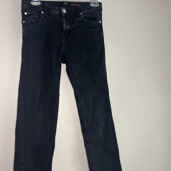 Girls Size 14 Jeans By Seven For All Mankind Slimmy Jeans - Picture 3 of 10